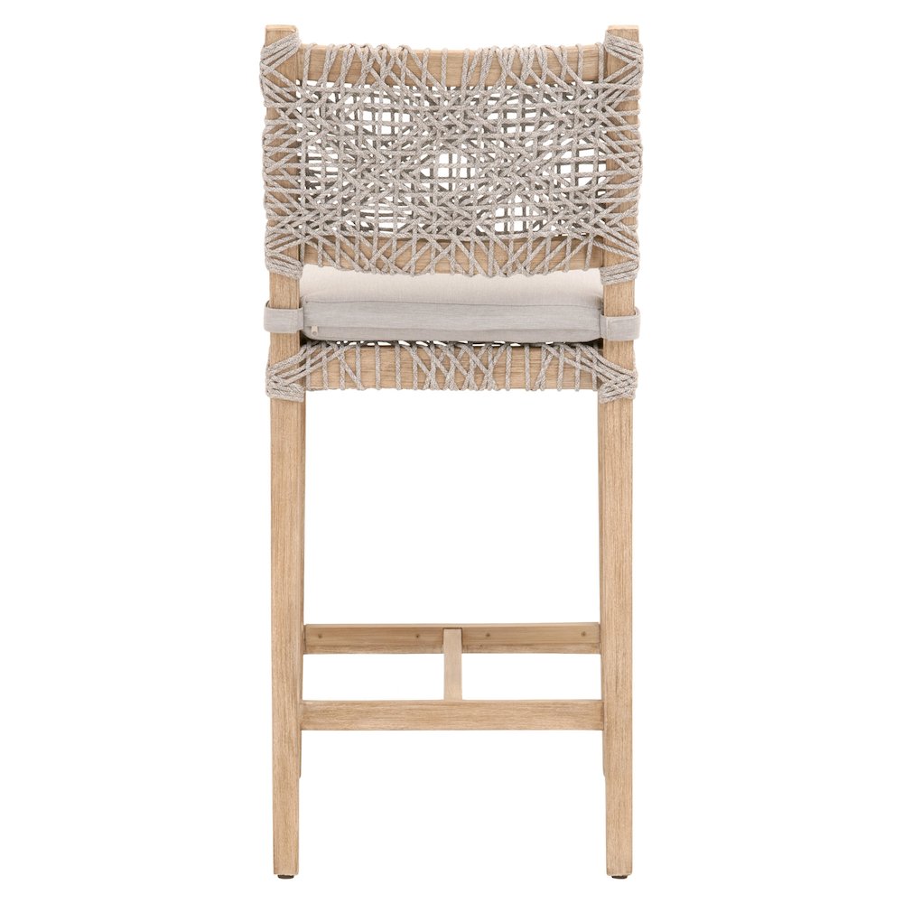 Woven Transitional Costa Counter Stool. Picture 5