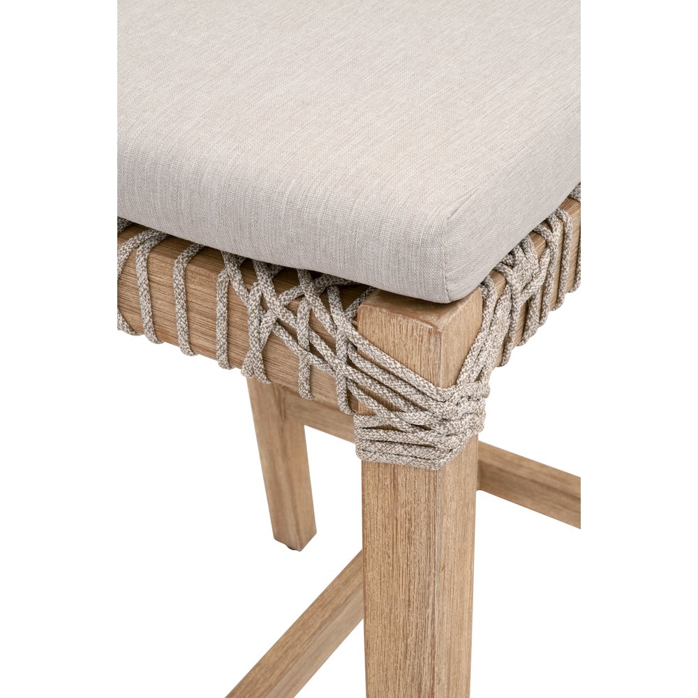 Woven Transitional Costa Counter Stool. Picture 6