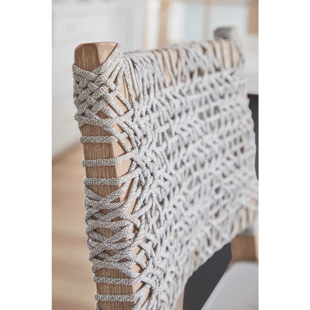 Woven Transitional Costa Counter Stool. Picture 9