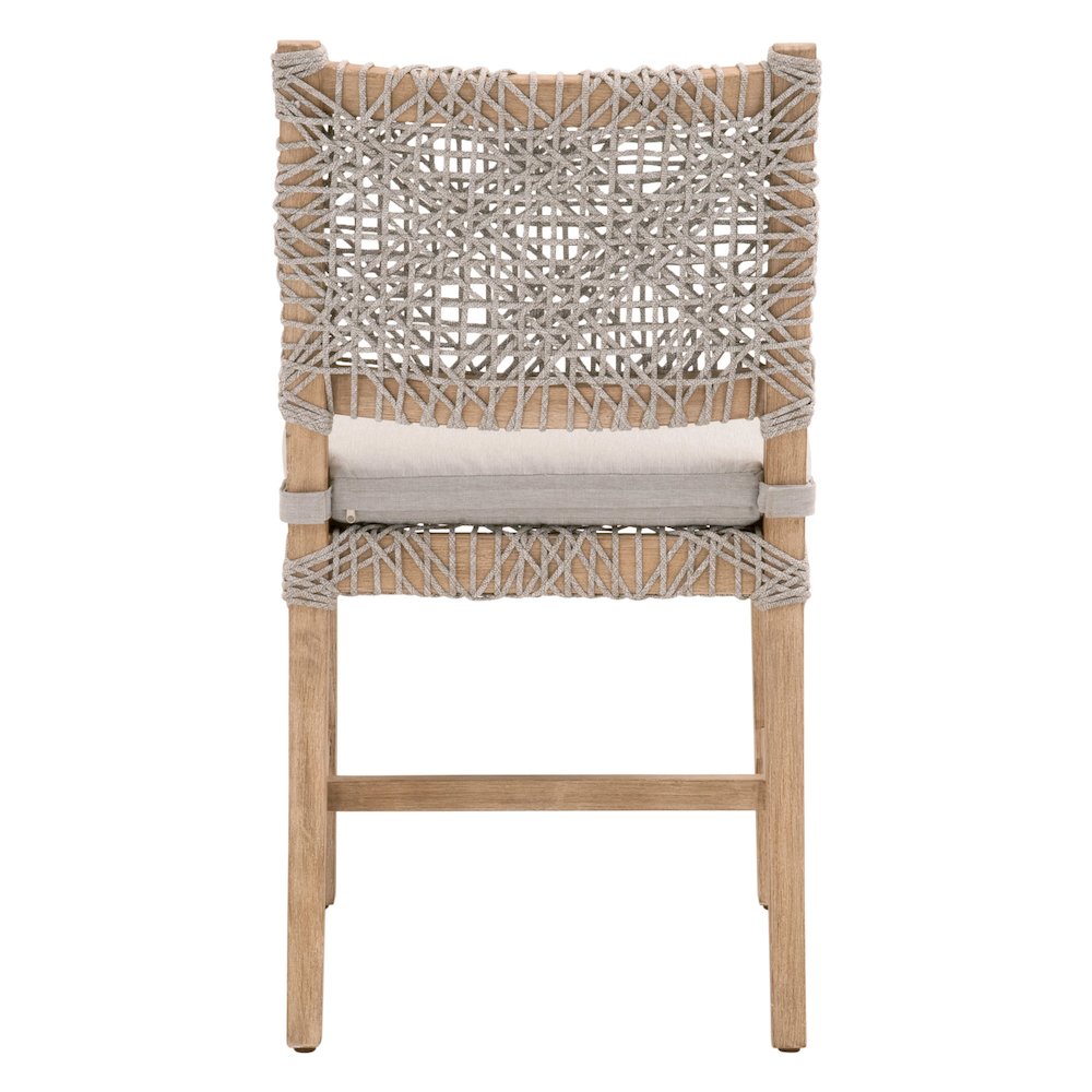 Woven Transitional Costa Dining Chair, Set of 2. Picture 5