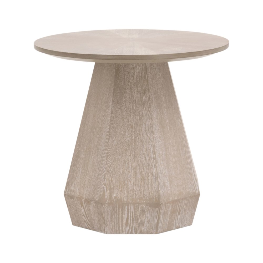 Traditions Transitional Coulter End Table. Picture 1