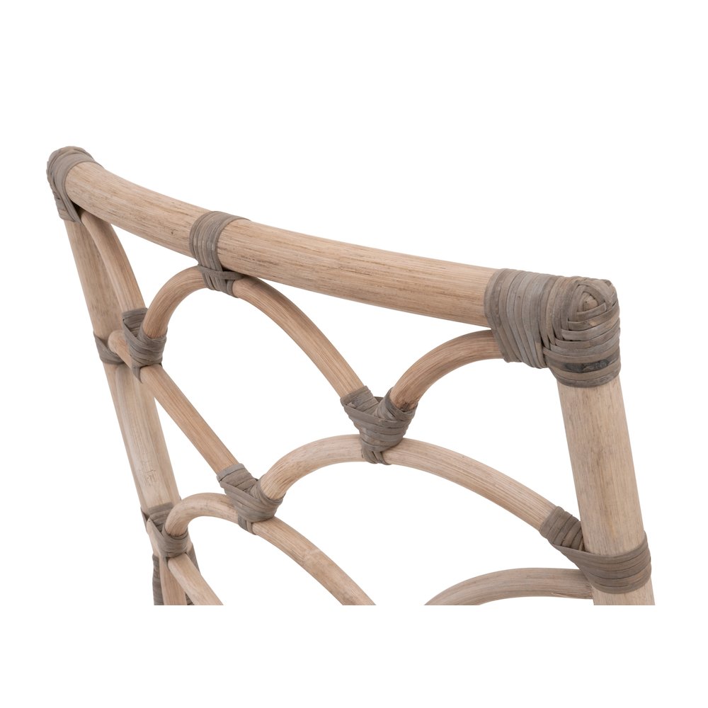 Sel De Mer Transitional Crescent Dining Chair, Set of 2. Picture 6