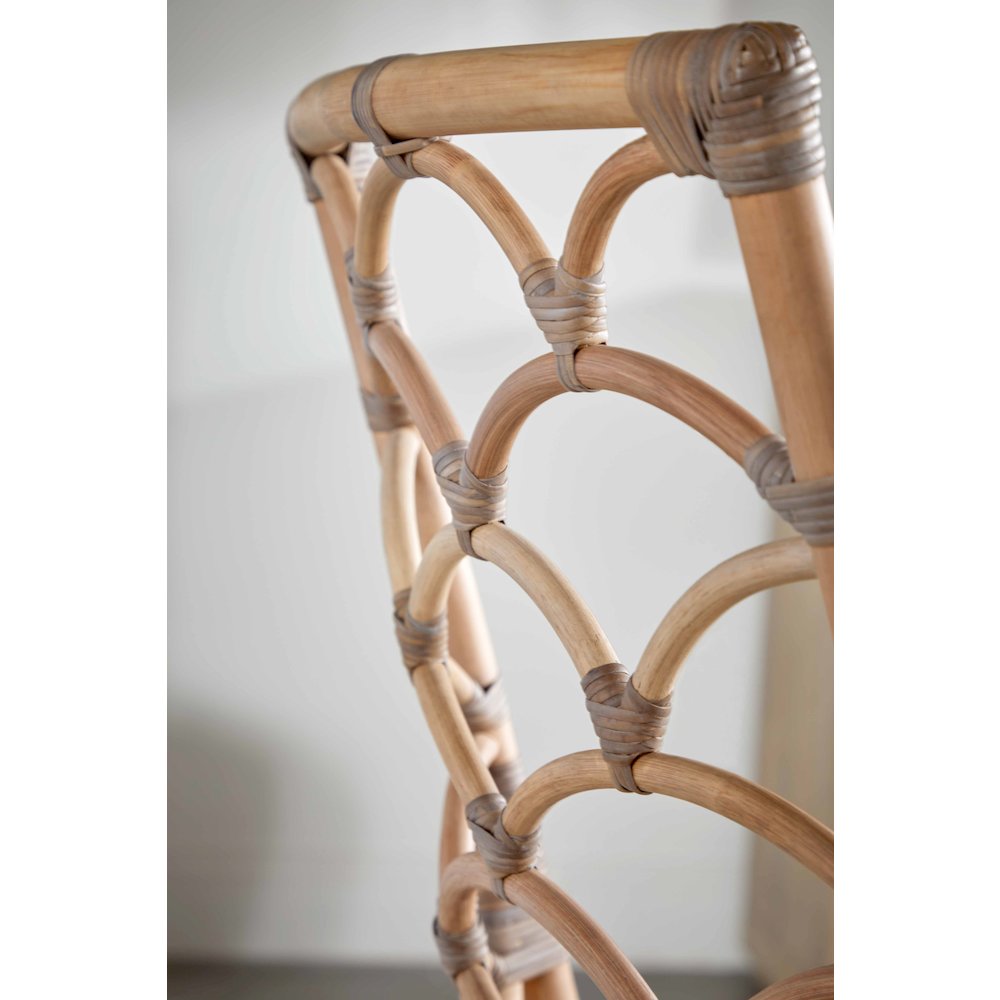 Sel De Mer Transitional Crescent Dining Chair, Set of 2. Picture 9