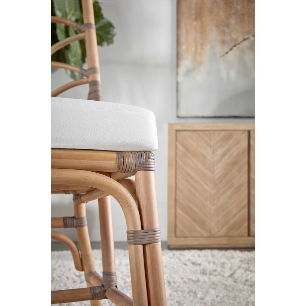 Sel De Mer Transitional Crescent Dining Chair, Set of 2. Picture 11