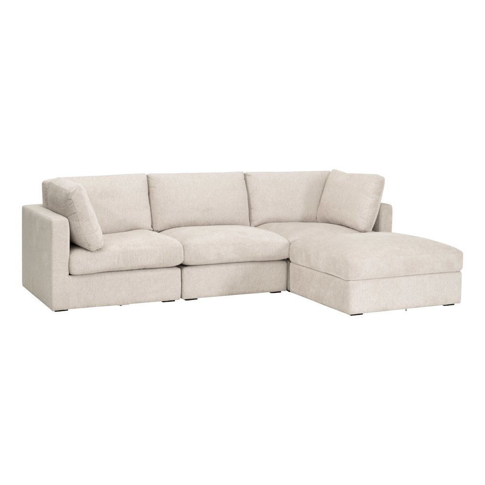Stitch & Hand - Upholstery Transitional Daley Modular Storage Ottoman. Picture 8