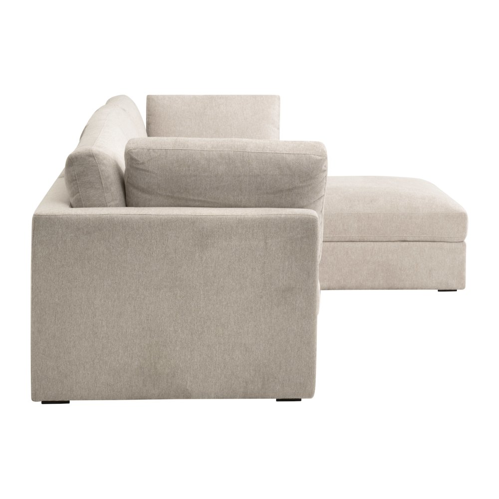 Stitch & Hand - Upholstery Transitional Daley Modular Storage Ottoman. Picture 10