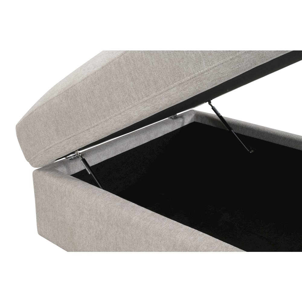 Stitch & Hand - Upholstery Transitional Daley Modular Storage Ottoman. Picture 11
