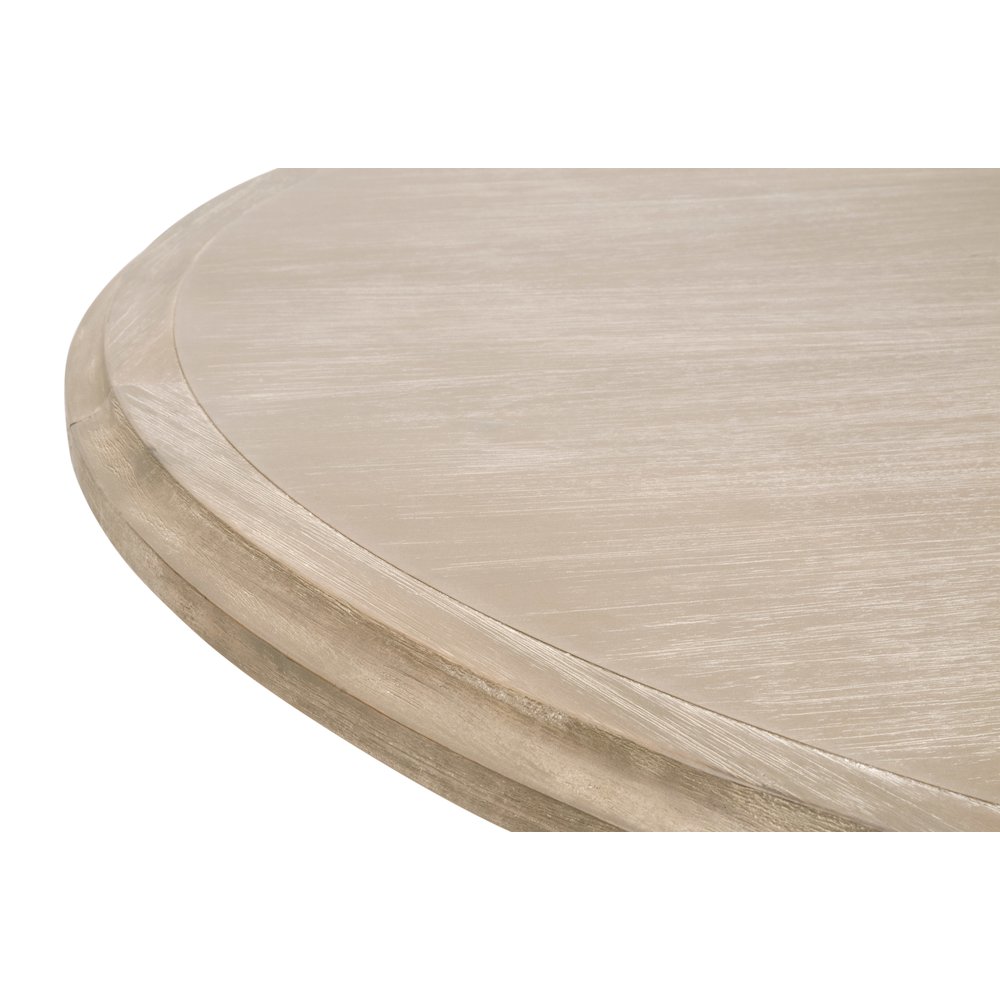 Traditions Transitional Devon 54" Round Extension Dining Table. Picture 10