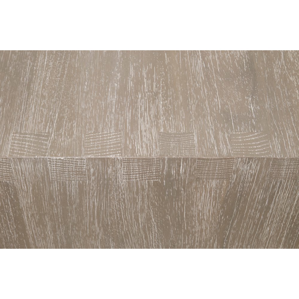 Traditions Transitional Dovetail Upholstered Coffee Table. Picture 17