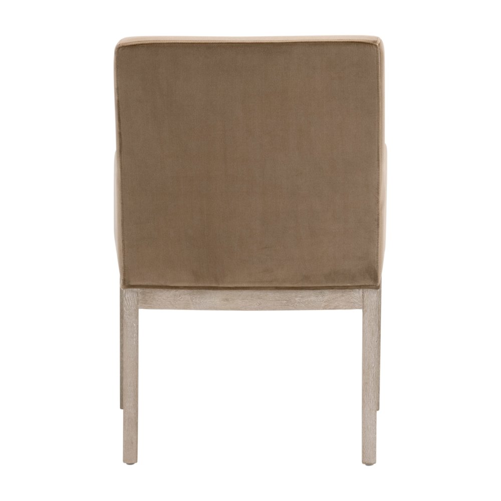 Stitch & Hand - Dining & Bedroom Transitional Drake Arm Chair. Picture 5