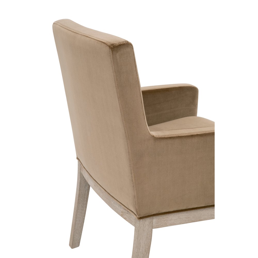 Stitch & Hand - Dining & Bedroom Transitional Drake Arm Chair. Picture 6