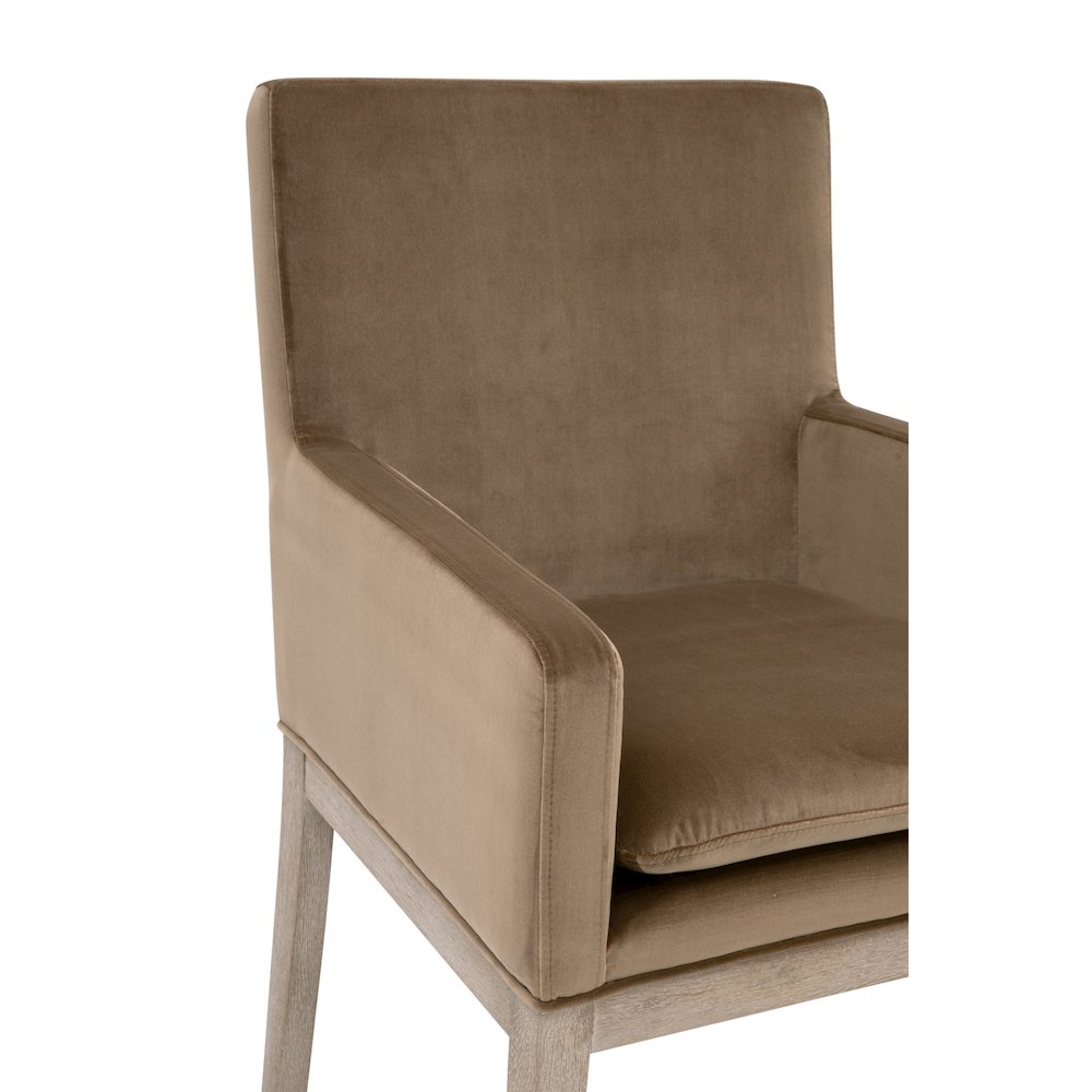 Stitch & Hand - Dining & Bedroom Transitional Drake Arm Chair. Picture 7