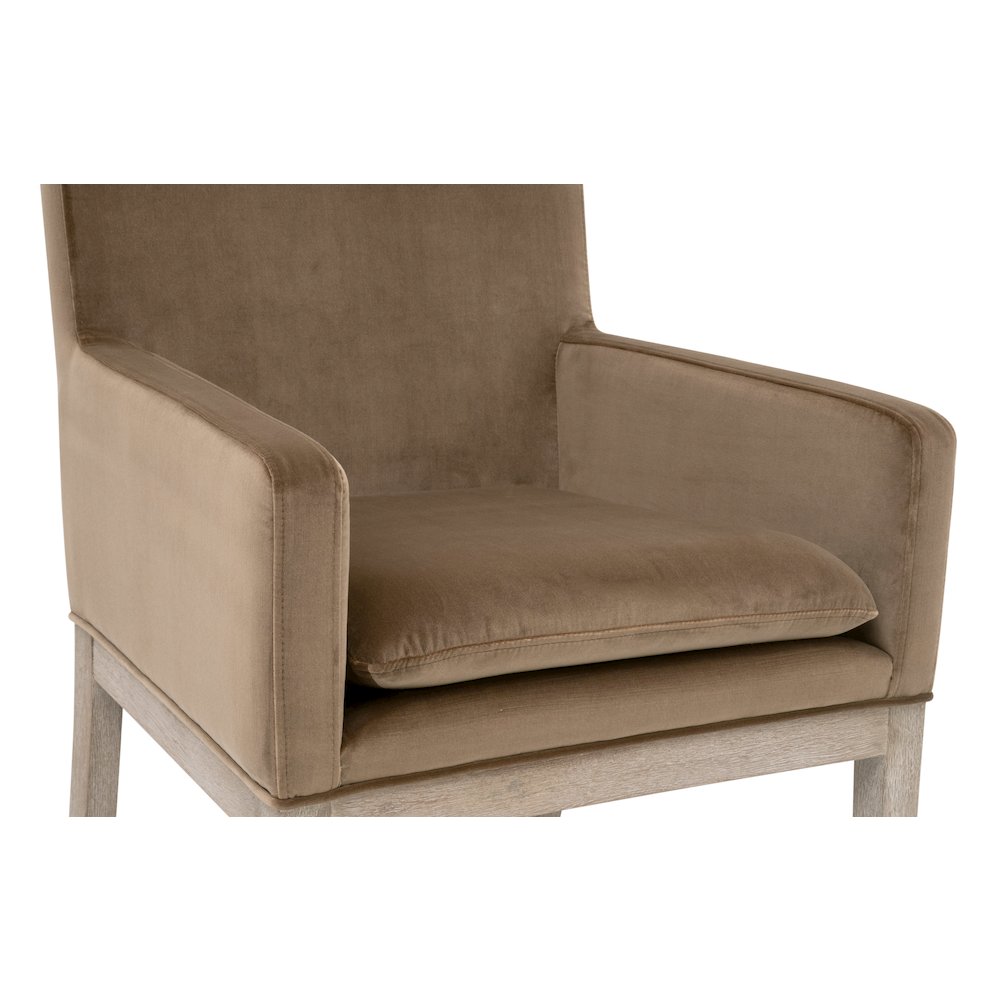 Stitch & Hand - Dining & Bedroom Transitional Drake Arm Chair. Picture 8
