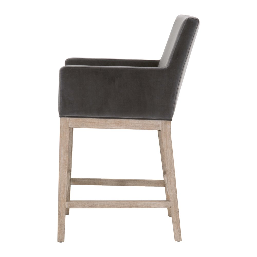 Stitch & Hand - Dining & Bedroom Transitional Drake Counter Stool. Picture 3