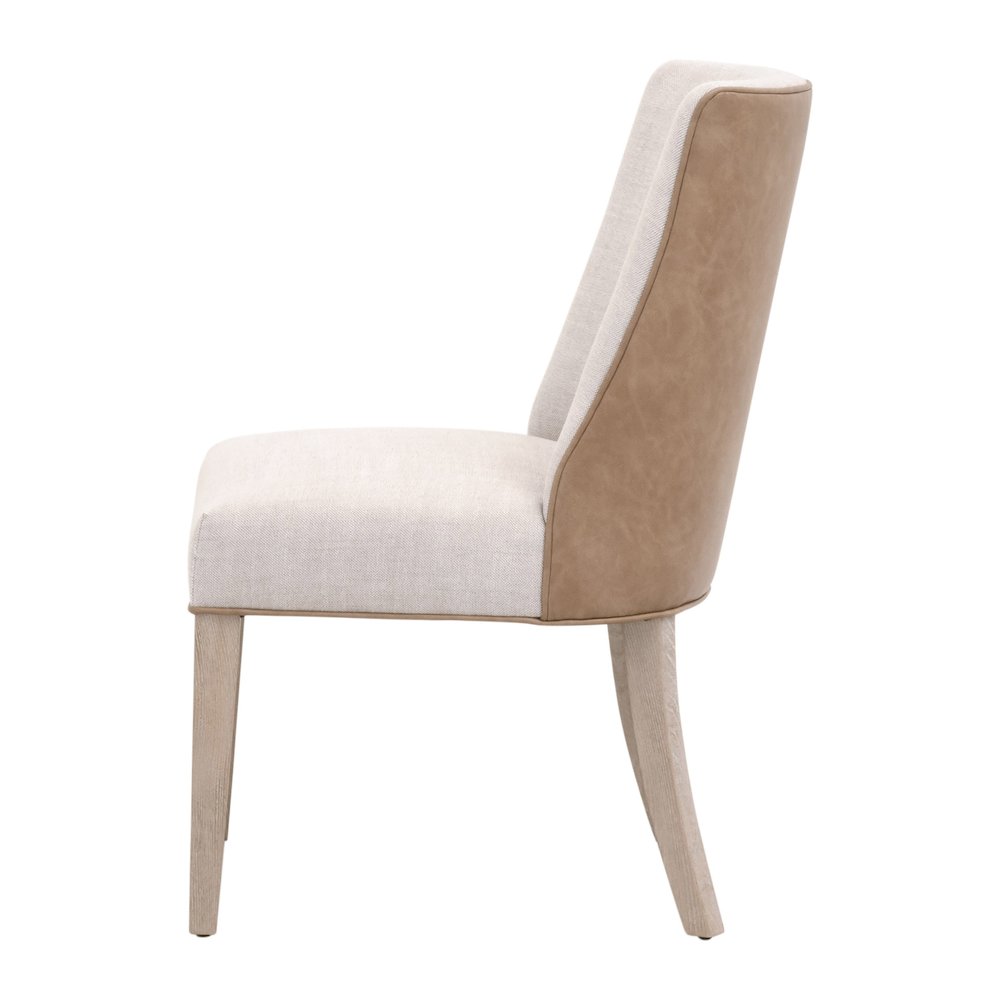 Essentials Transitional Duet Dining Chair, Set of 2. Picture 3