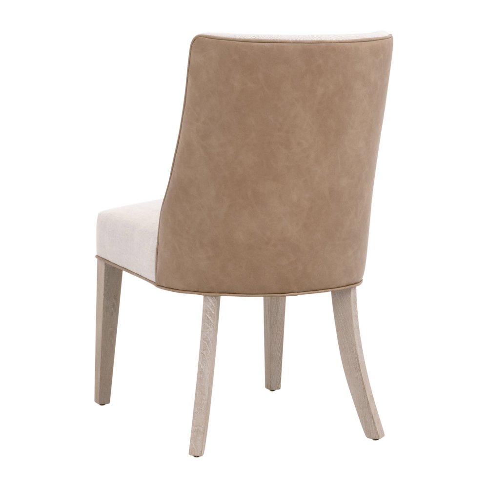Essentials Transitional Duet Dining Chair, Set of 2. Picture 4
