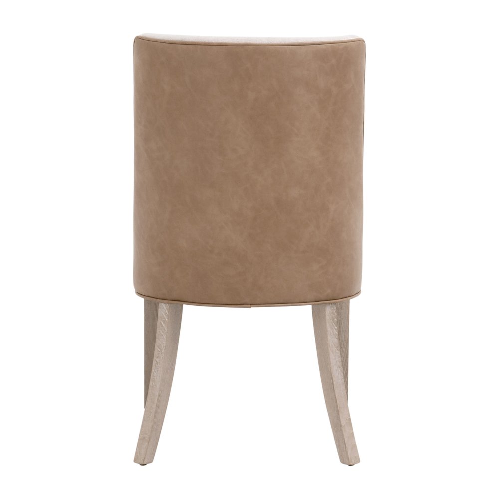 Essentials Transitional Duet Dining Chair, Set of 2. Picture 5