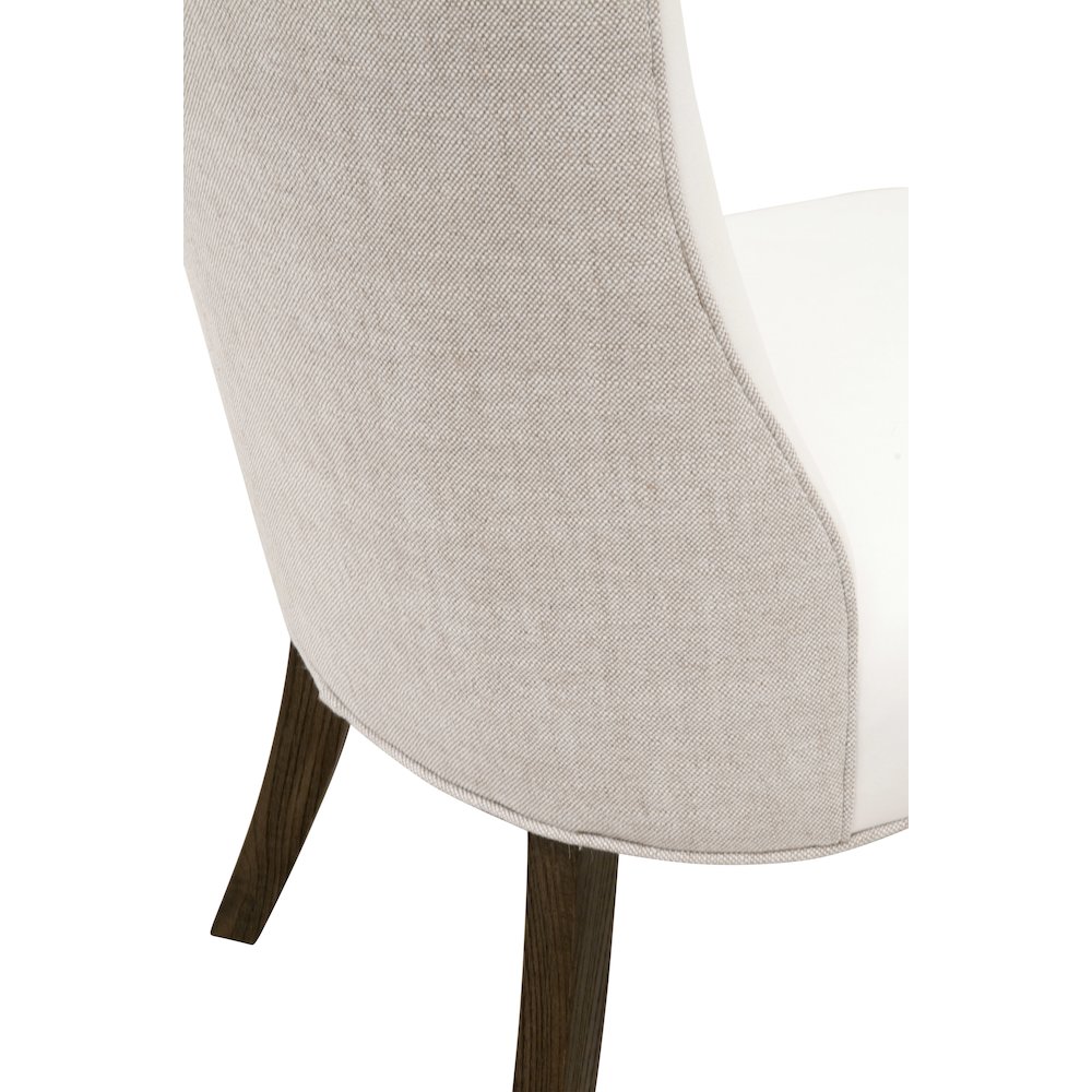 Essentials Transitional Duet Dining Chair, Set of 2. Picture 6