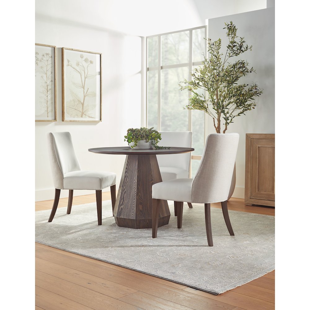 Essentials Transitional Duet Dining Chair, Set of 2. Picture 9