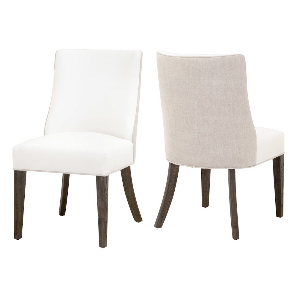 Essentials Transitional Duet Dining Chair, Set of 2. Picture 10