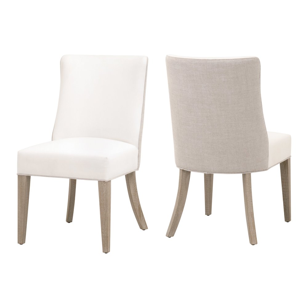 Essentials Transitional Duet Dining Chair, Set of 2. Picture 20