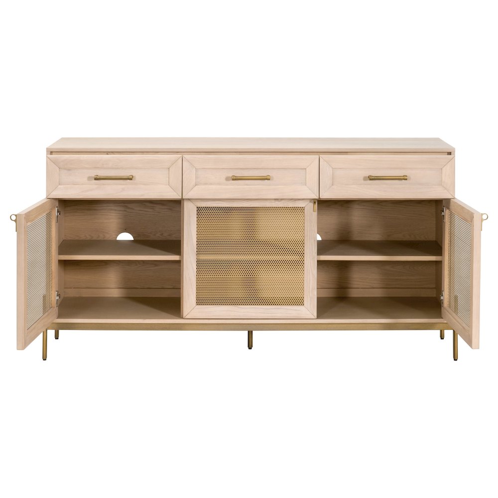 Traditions Transitional Dwell Media Sideboard. Picture 3