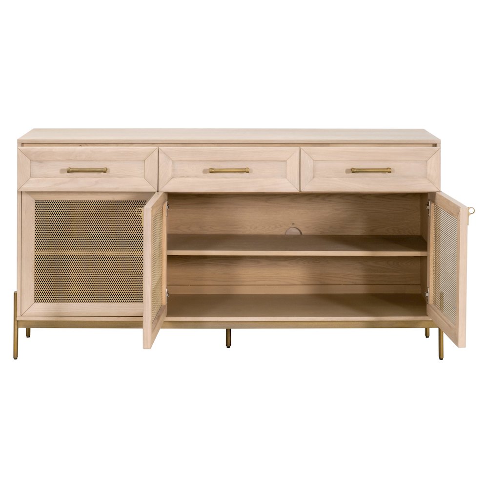 Traditions Transitional Dwell Media Sideboard. Picture 4