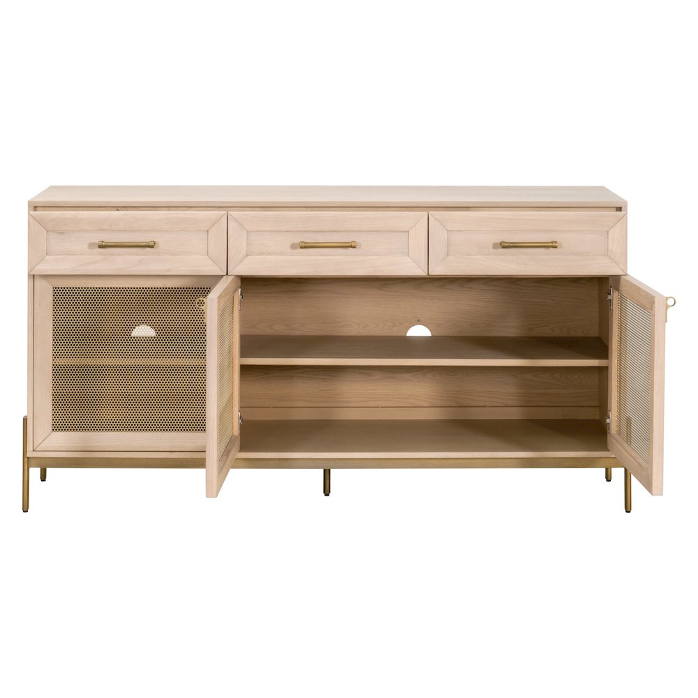 Traditions Transitional Dwell Media Sideboard. Picture 5
