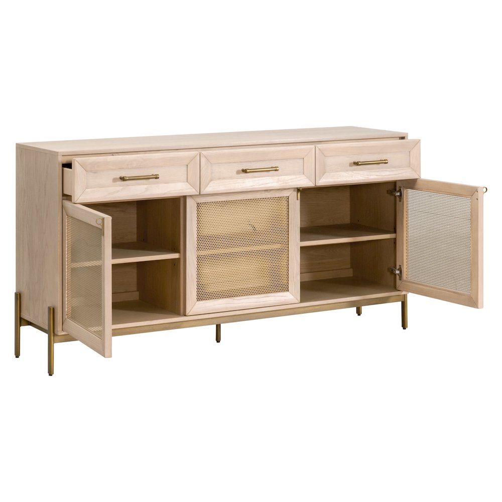 Traditions Transitional Dwell Media Sideboard. Picture 7