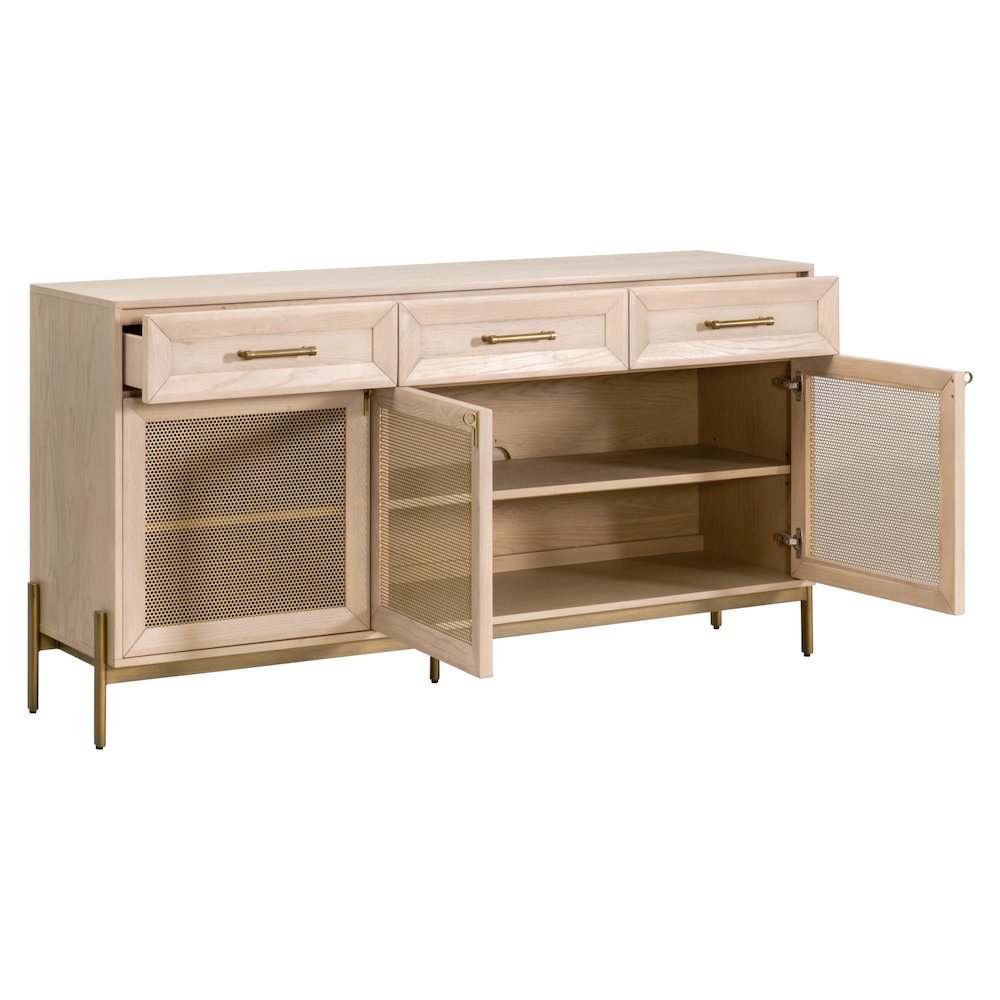 Traditions Transitional Dwell Media Sideboard. Picture 8