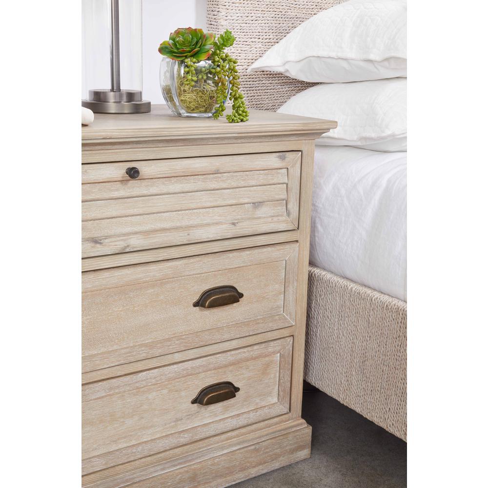 Traditions Eden 3-Drawer Nightstand. Picture 9