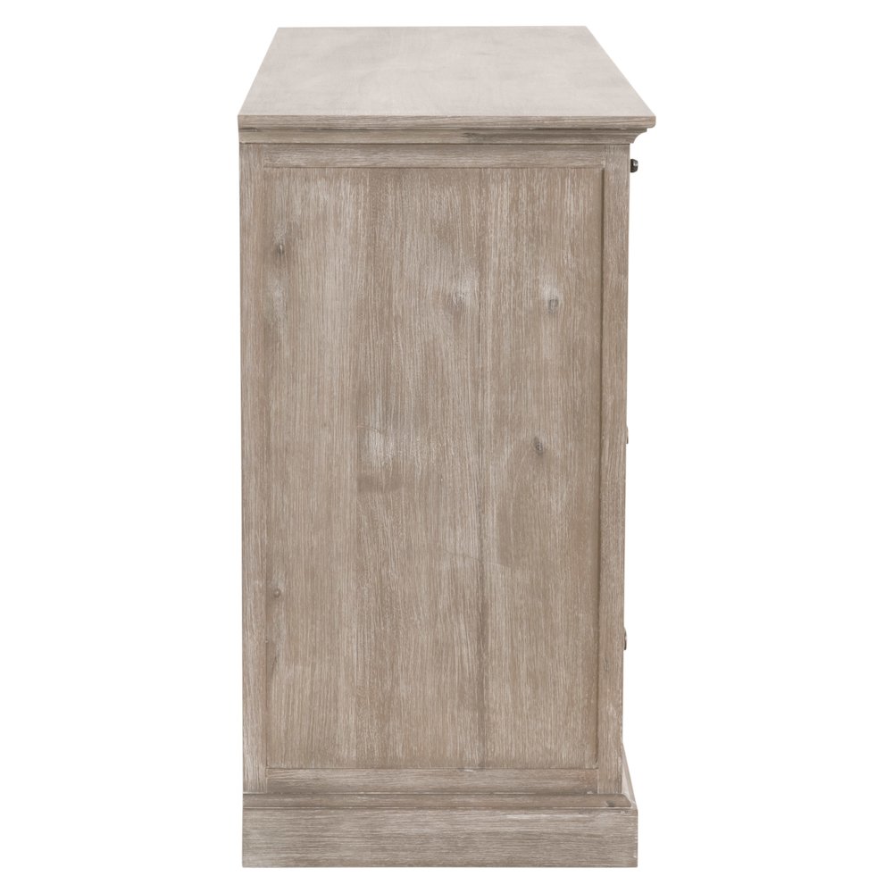 Traditions Transitional Eden 7-Drawer Media Dresser. Picture 7