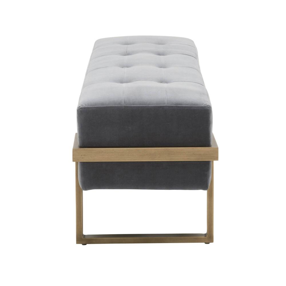 Fiona Upholstered Bench. Picture 3