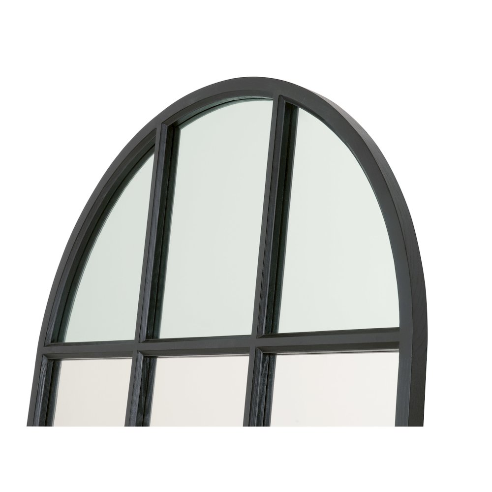Stitch & Hand - Dining & Bedroom Transitional Grid Arched Mirror. Picture 3