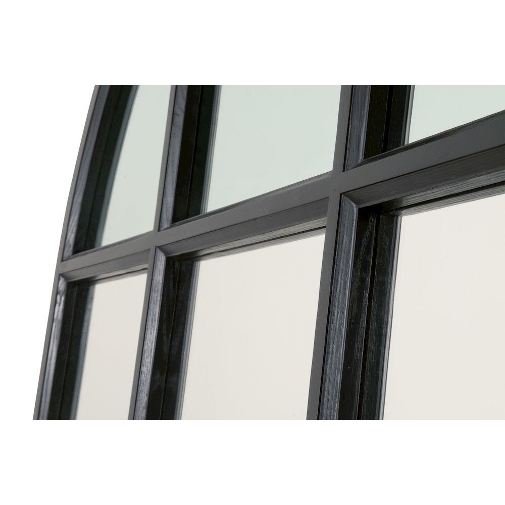 Stitch & Hand - Dining & Bedroom Transitional Grid Arched Mirror. Picture 4