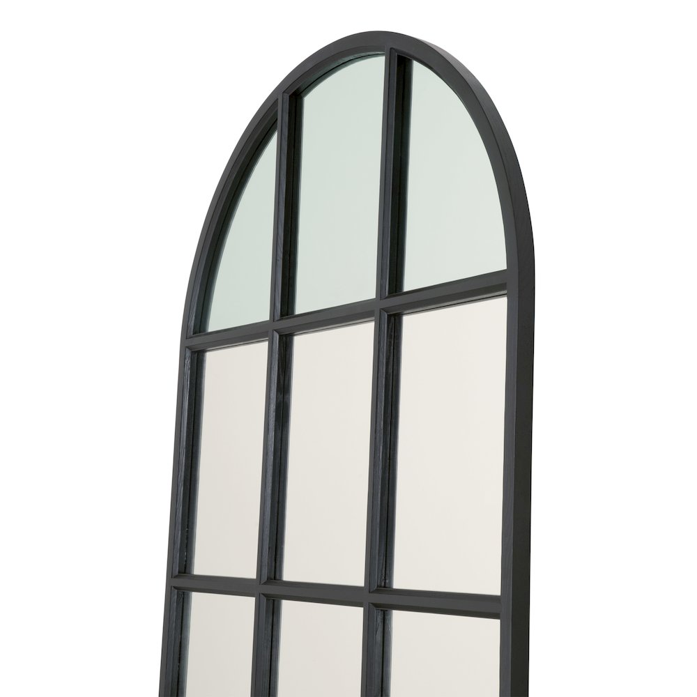 Stitch & Hand - Dining & Bedroom Transitional Grid Arched Mirror. Picture 6