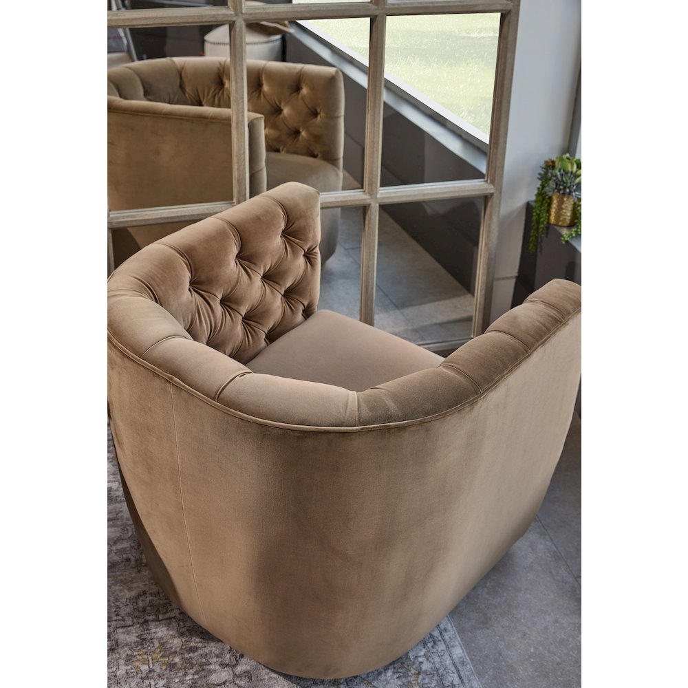 Stitch & Hand - Dining & Bedroom Transitional Grid Arched Mirror. Picture 6