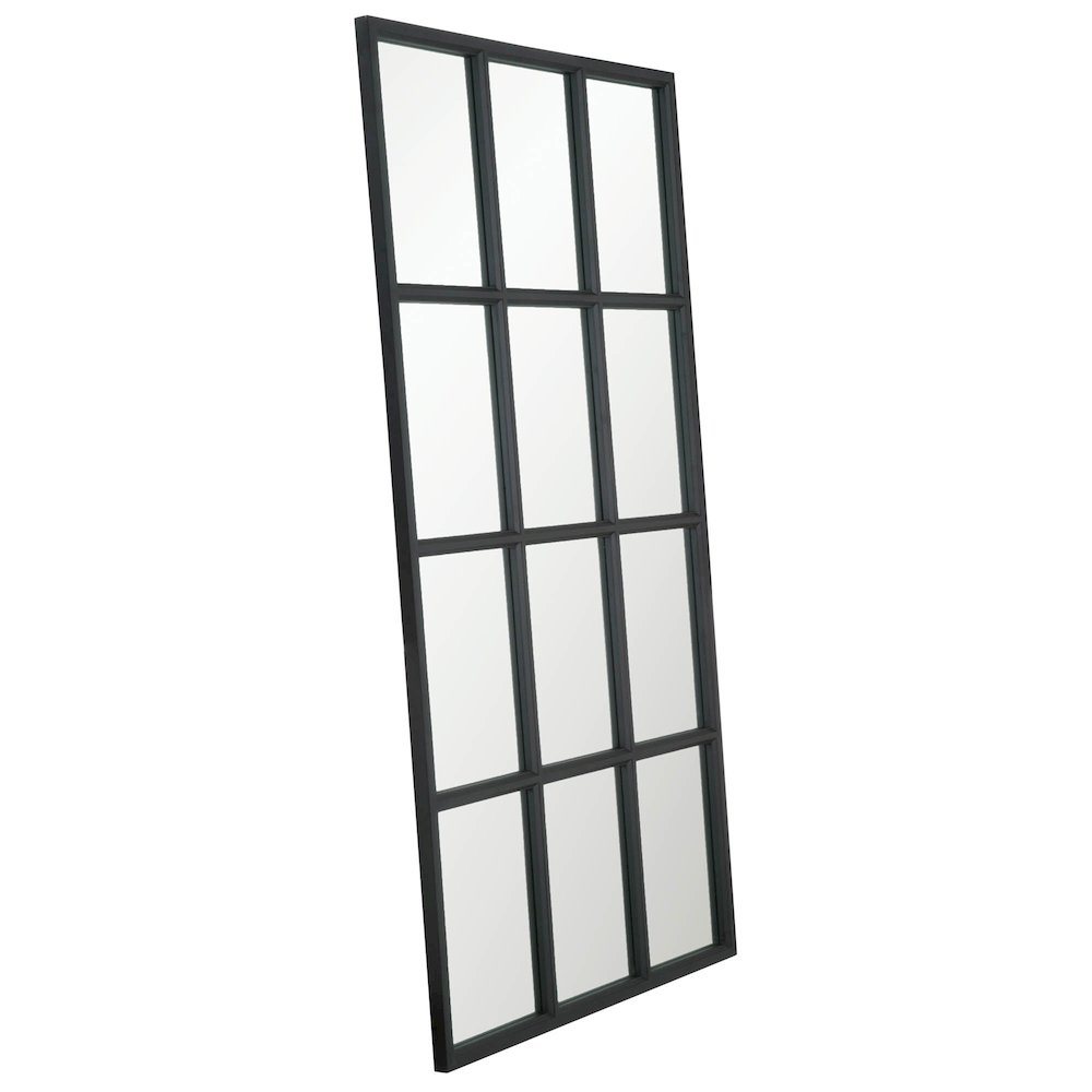 Stitch & Hand - Dining & Bedroom Transitional Grid Mirror. Picture 2