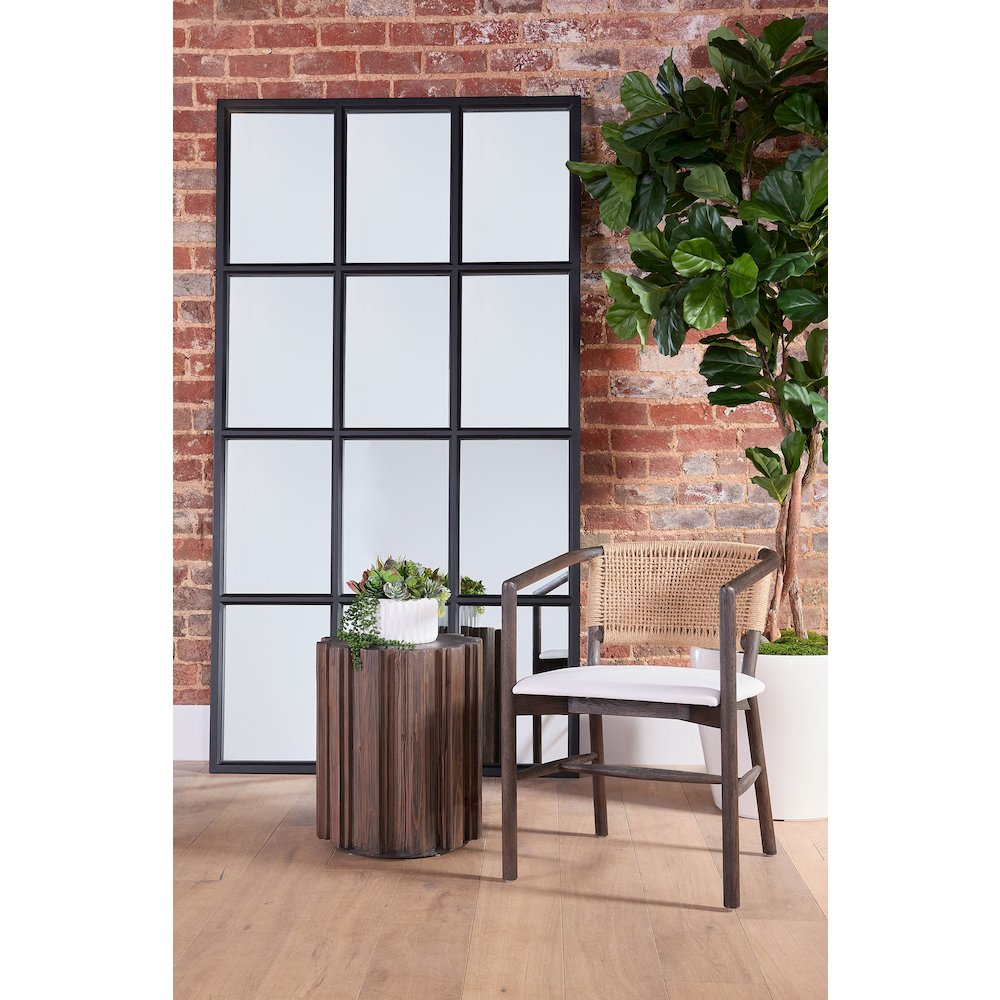 Stitch & Hand - Dining & Bedroom Transitional Grid Mirror. Picture 11