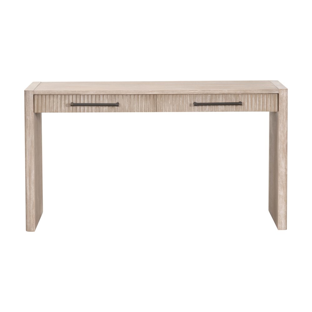 Traditions Transitional Halloway 2-Drawer Console Table. Picture 1