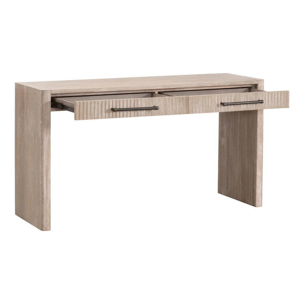 Traditions Transitional Halloway 2-Drawer Console Table. Picture 4