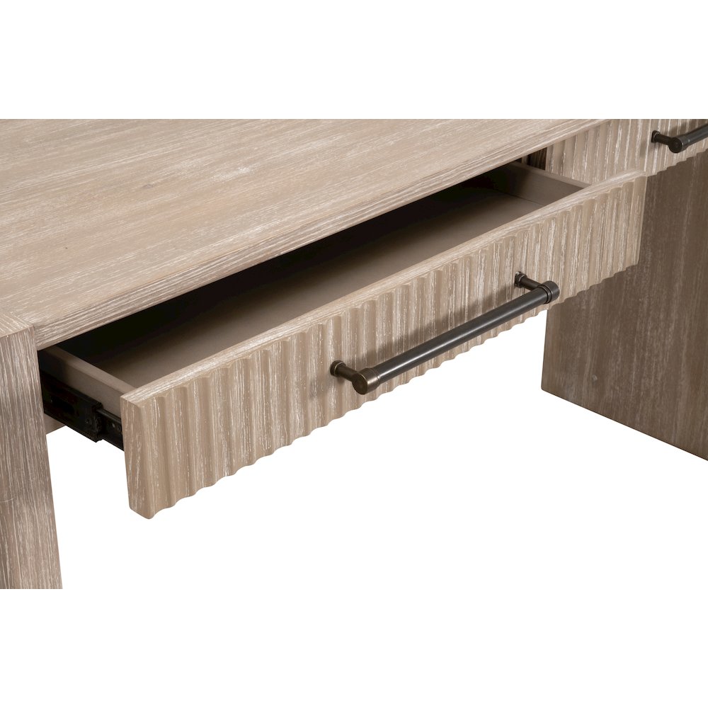 Traditions Transitional Halloway 2-Drawer Console Table. Picture 8