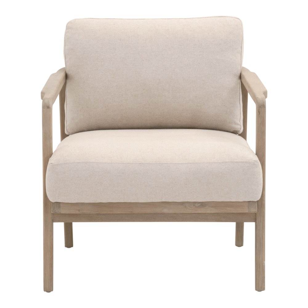 Bella Antique Transitional Harbor Club Chair. Picture 1