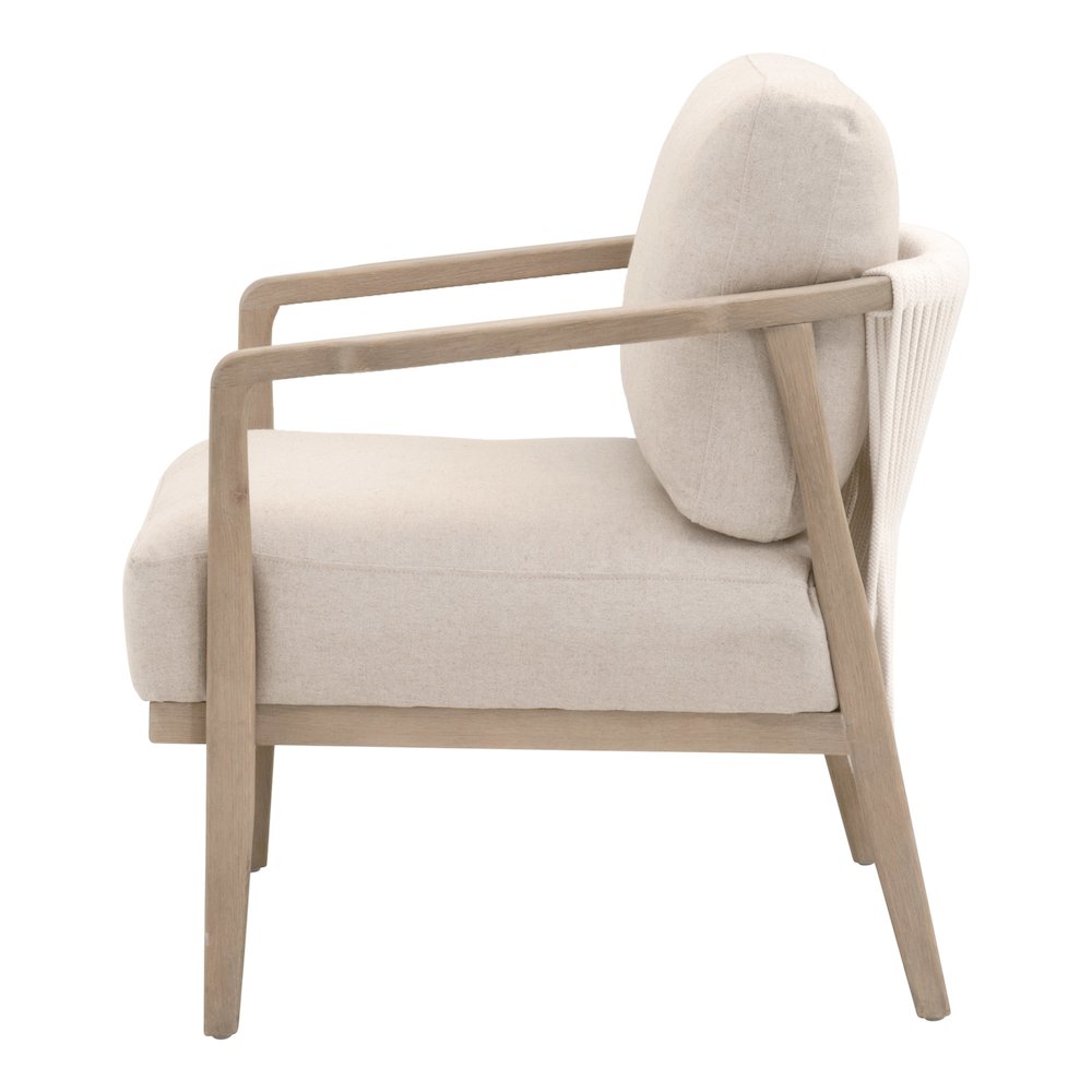Bella Antique Transitional Harbor Club Chair. Picture 3