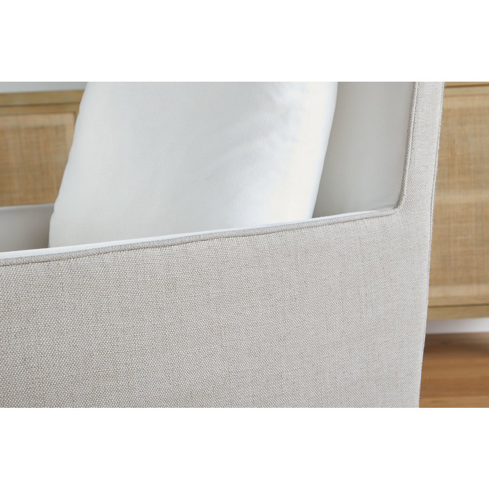 Essentials Transitional Harmony Arm Chair with Casters. Picture 11