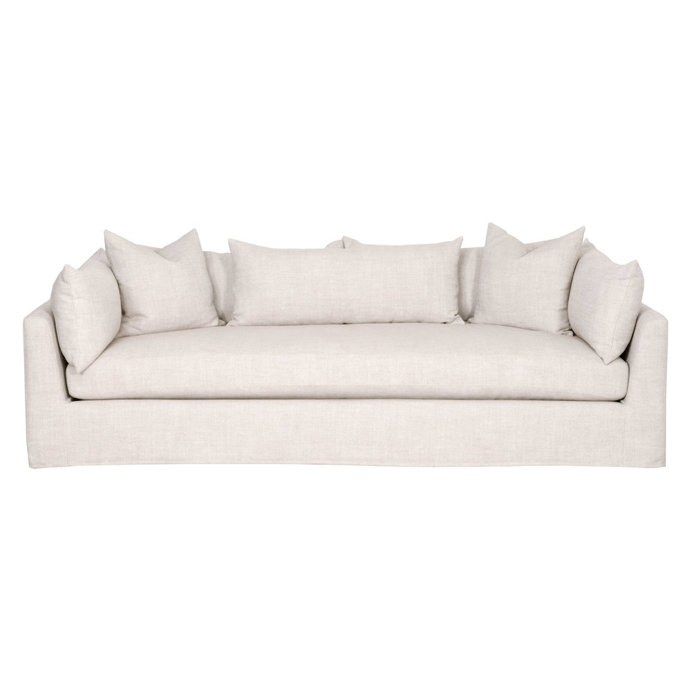 Stitch & Hand - Upholstery Transitional Haven 96" Lounge Slipcover Sofa. Picture 1