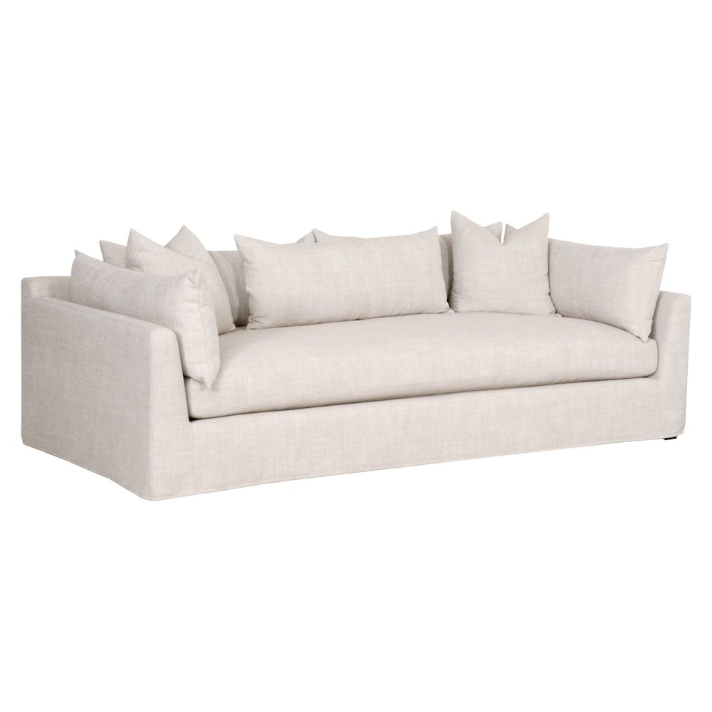 Stitch & Hand - Upholstery Transitional Haven 96" Lounge Slipcover Sofa. Picture 2