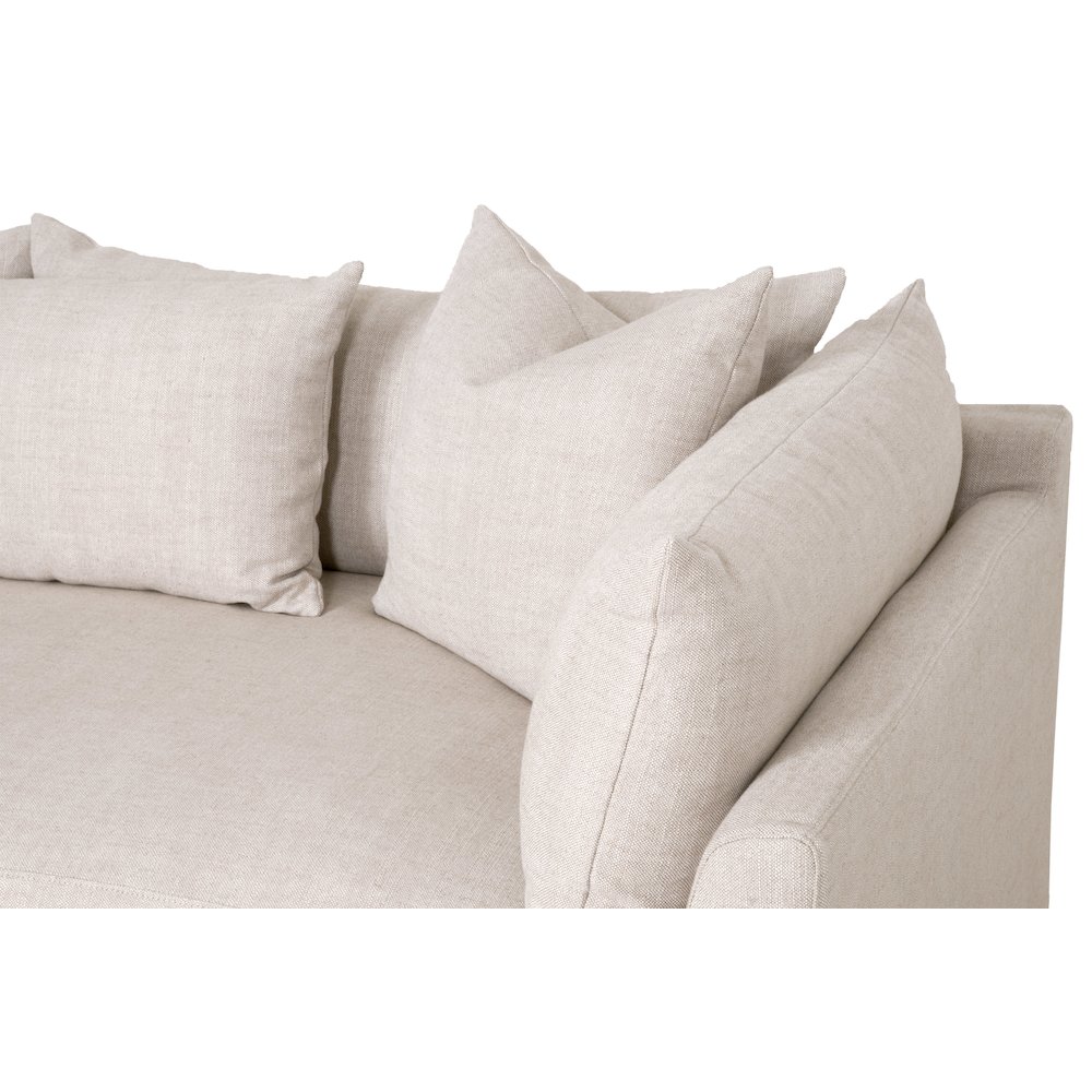 Stitch & Hand - Upholstery Transitional Haven 96" Lounge Slipcover Sofa. Picture 3