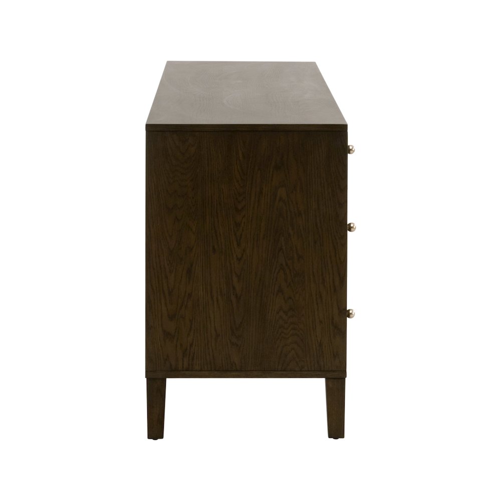Bronze Bay Transitional Highland 8-Drawer Double Dresser. Picture 5