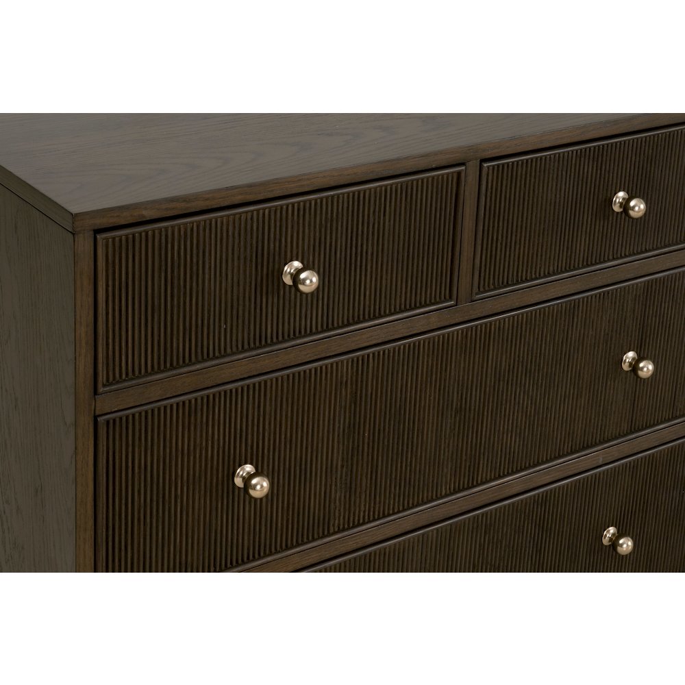 Bronze Bay Transitional Highland 8-Drawer Double Dresser. Picture 6
